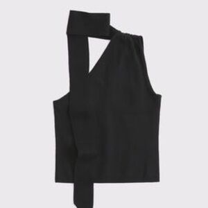 NWT - Abercrombie & Fitch - Asymmetrical Scarf Sweater Tank